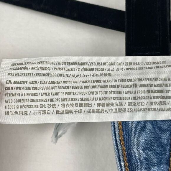 Abercrombie & Fitch Distressed High Rise Denim Jeggings - Women’s 26 - Picture 12 of 14